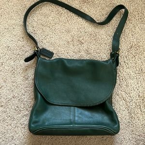 Coach Leather Shoulder Bag